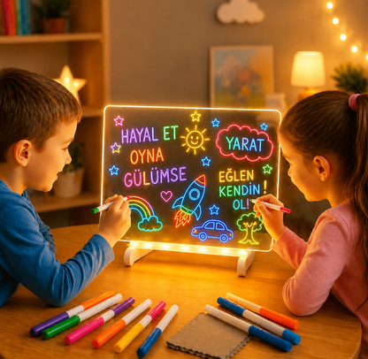 LED Işıklı Çizim Tahtası